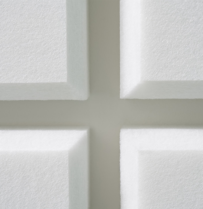 Reducel Core plafondpaneel, Facte uitvoering.