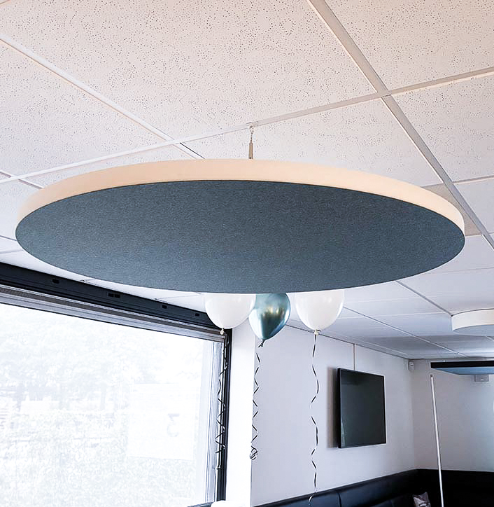 Reducel Surface plafondpaneel rond.