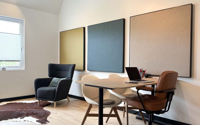 Akoestische oplossingen gebruikt bij ViaVita.