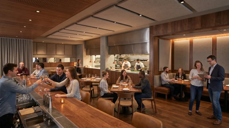 Akoestiek verbeteren in een restaurant zonder sfeer te verliezen - Main Image